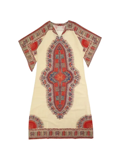 Fortela robe longue Amira imprimée en coton