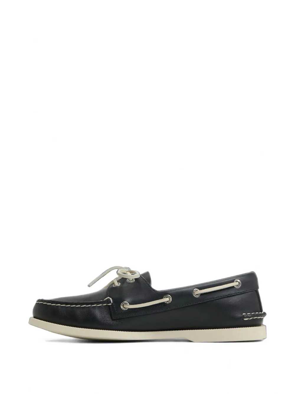 Fortela x Sperry A o 2 eye leren bootschoenen Blauw