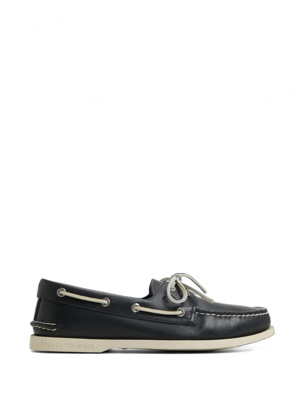 Fortela x Sperry A/o 2 eye leather boat shoes - Blau
