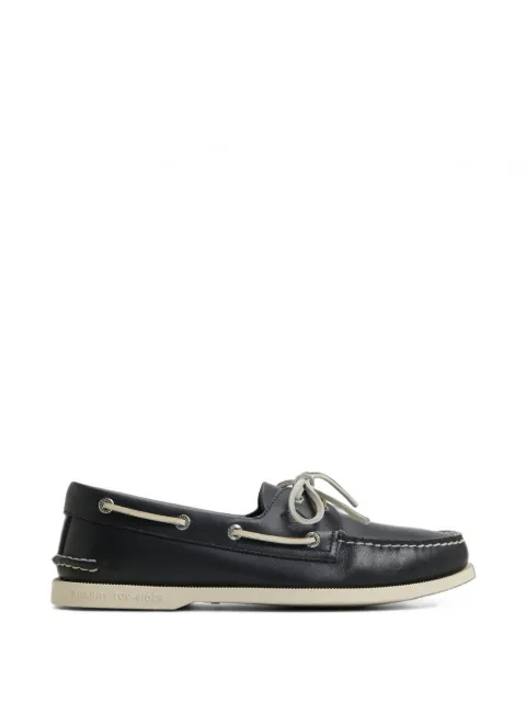 Fortela x Sperry A/o 2 eye leather boat shoes