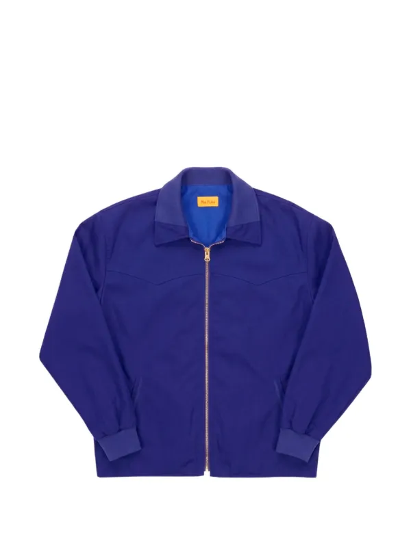 Fortela Weber Reversible Twill Jacket in Blue