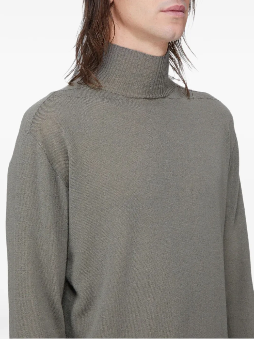 Rick Owens Oversized coltrui Bruin