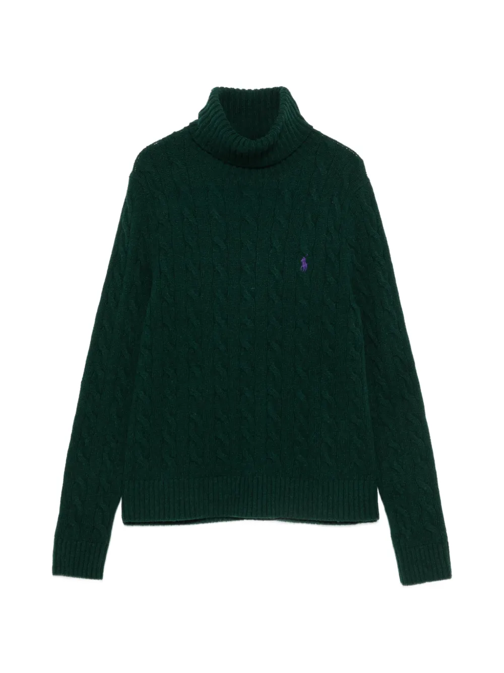 Polo Ralph Lauren Kabelgebreide coltrui Groen