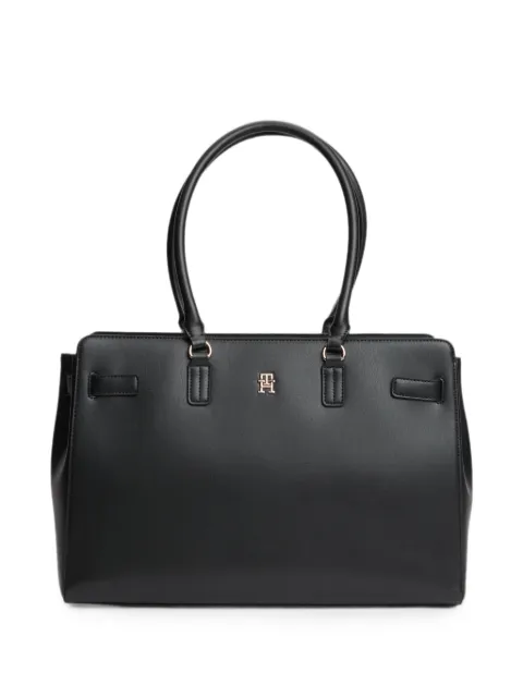 Tommy Hilfiger bolso shopper con placa del logo