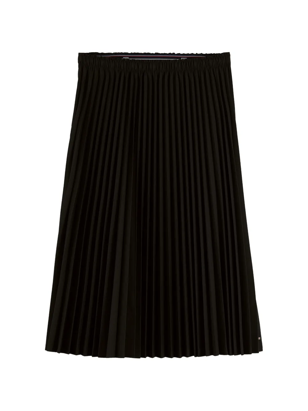Tommy Hilfiger pleated midi skirt - Nero