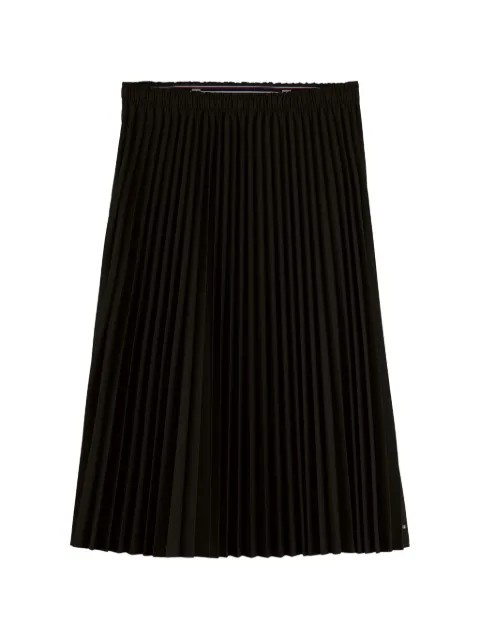 Tommy Hilfiger falda midi con diseño plisado