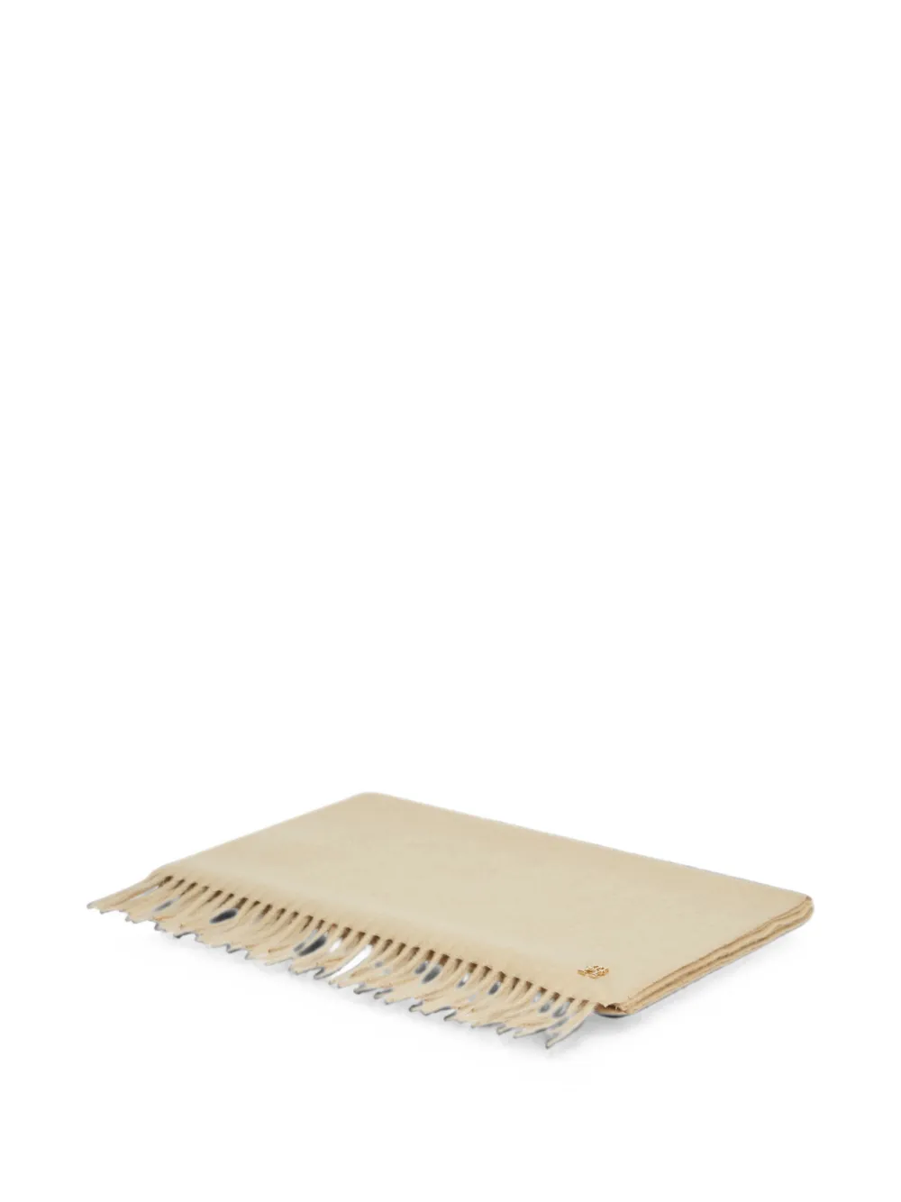Tommy Hilfiger Sjaal met logoplakkaat Beige