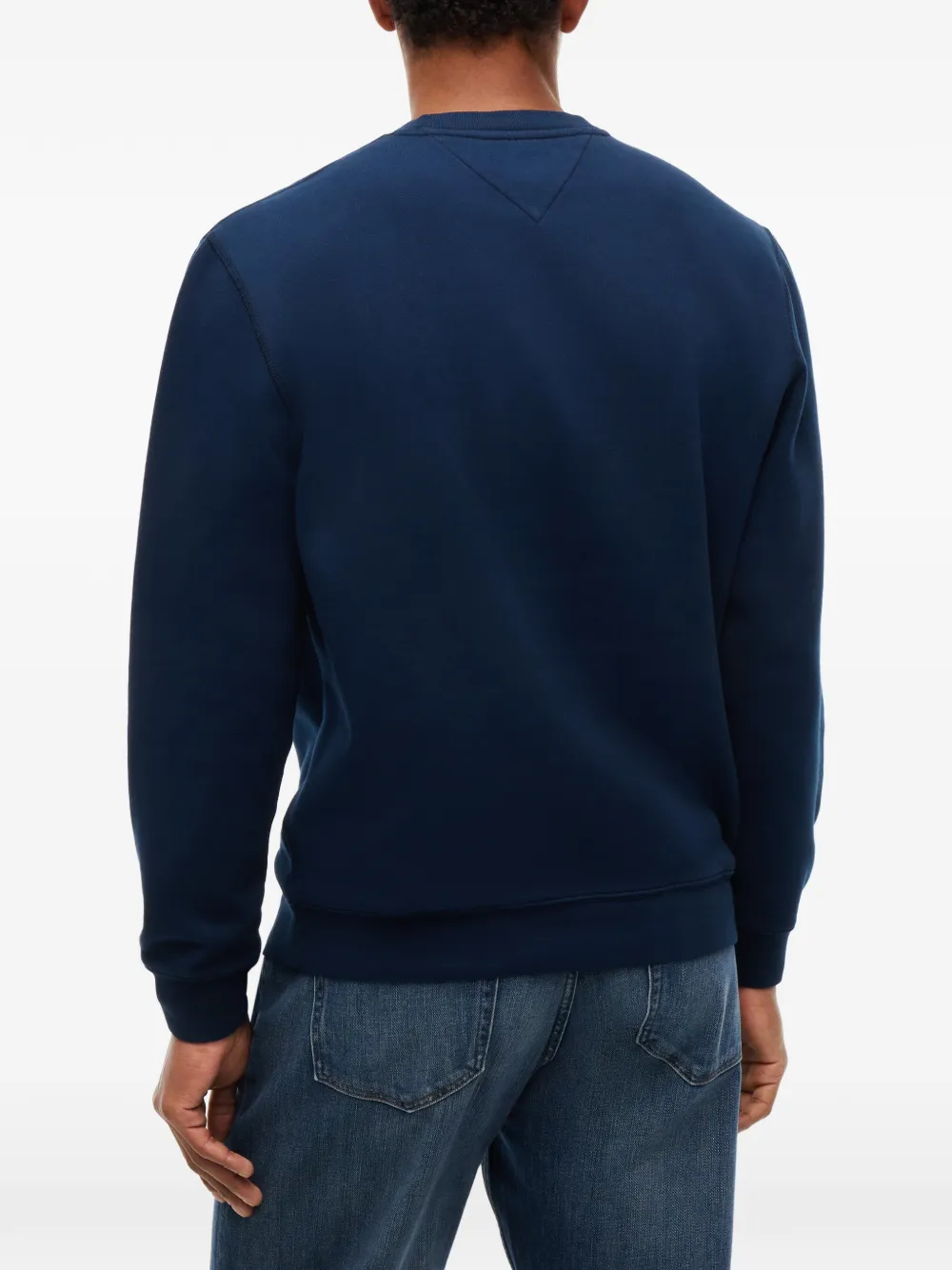 Tommy Hilfiger Sweater met logopatch Blauw