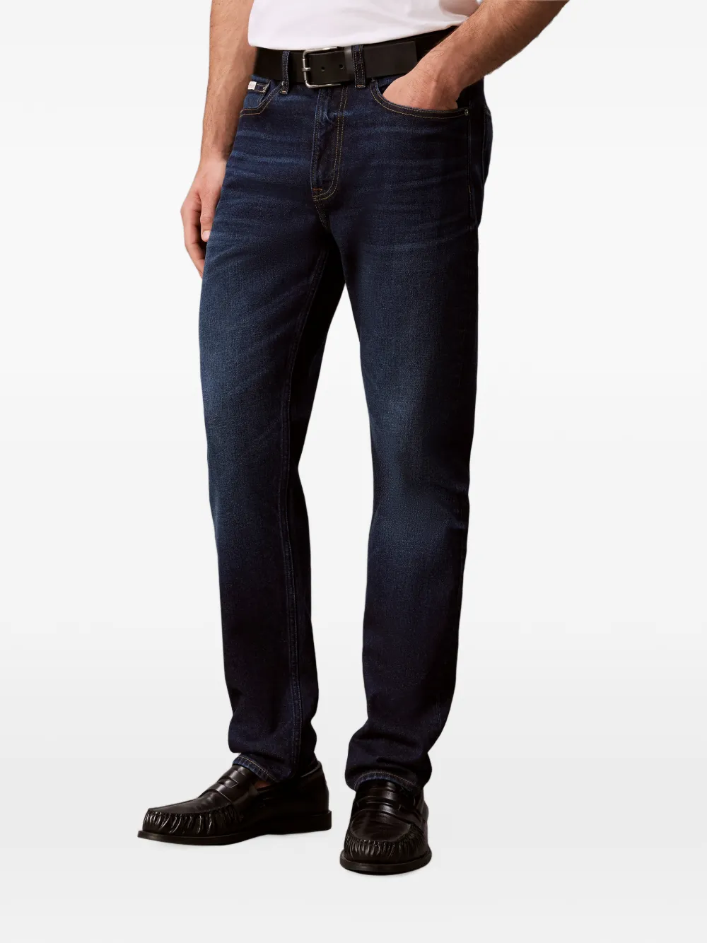 Calvin Klein Slim-fit jeans Blauw