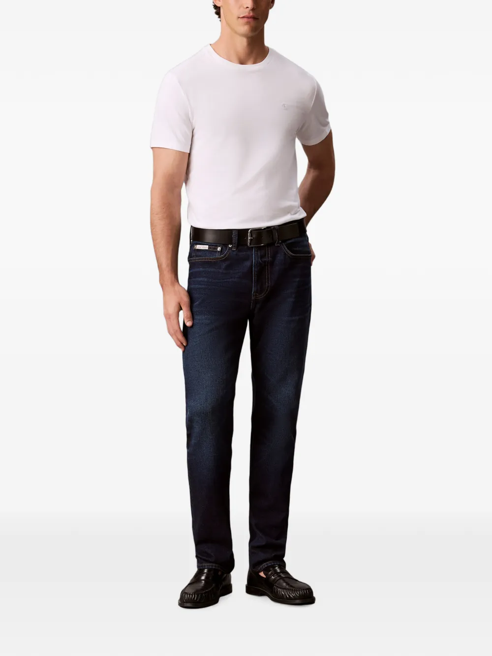 Calvin Klein Slim-fit jeans Blauw