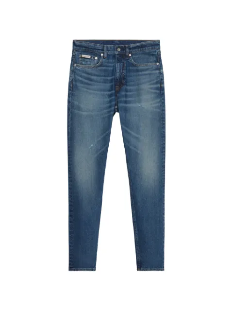 Calvin Klein jean à effet usé effet moustaches