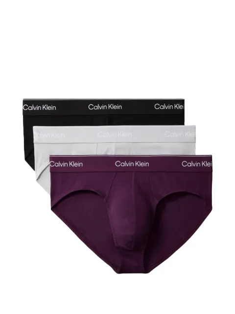 Calvin Klein Icon logo-waistband briefs (pack of three)