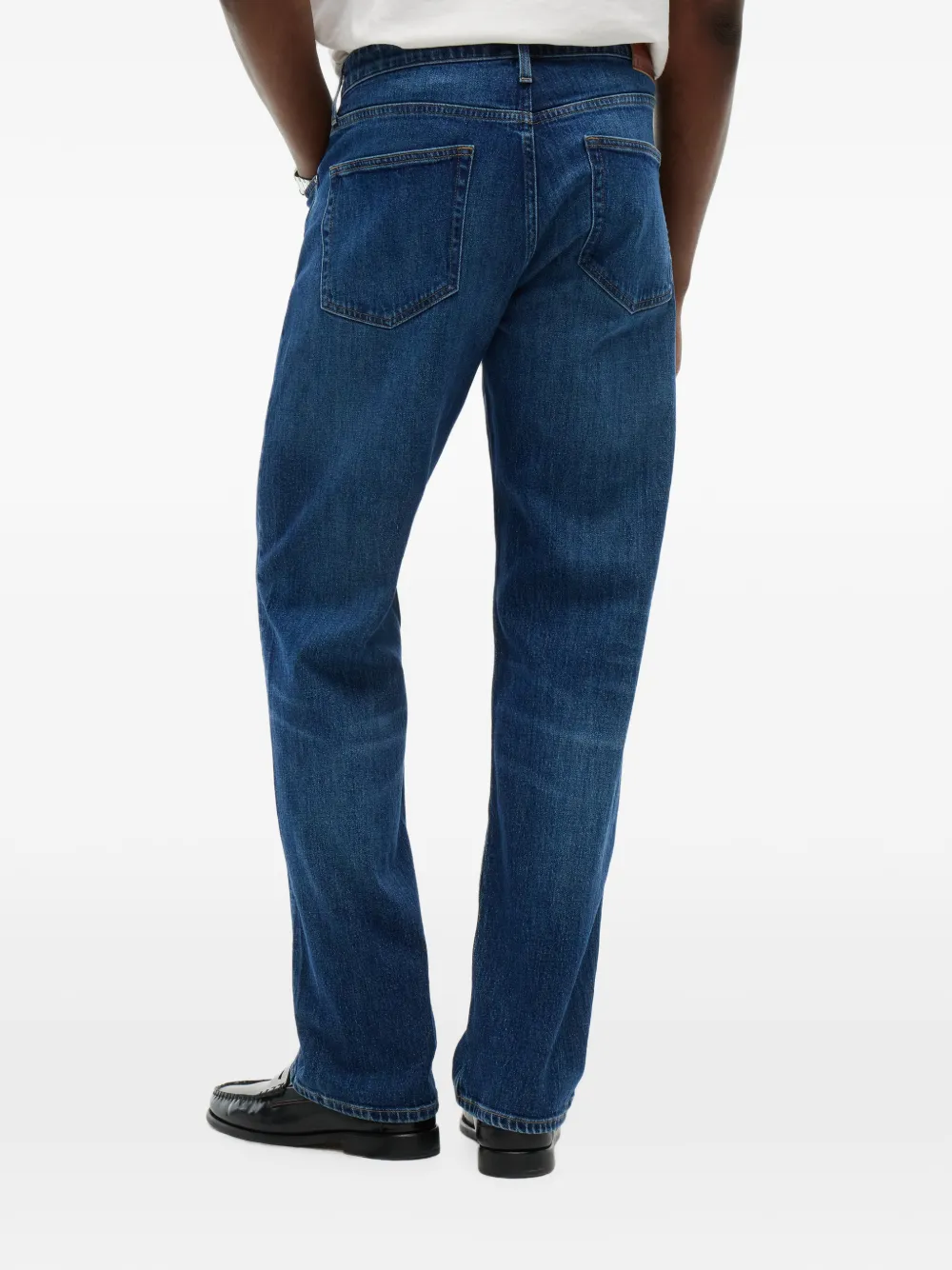 Tommy Hilfiger Straight jeans met vervaagd effect Blauw