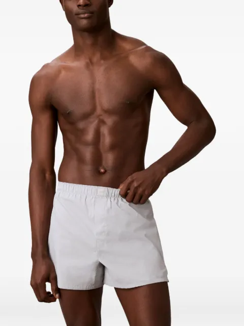 Calvin Klein logo-patch boxer shorts (pack of three)
