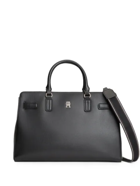 Tommy Hilfiger logo-plaque tote bag