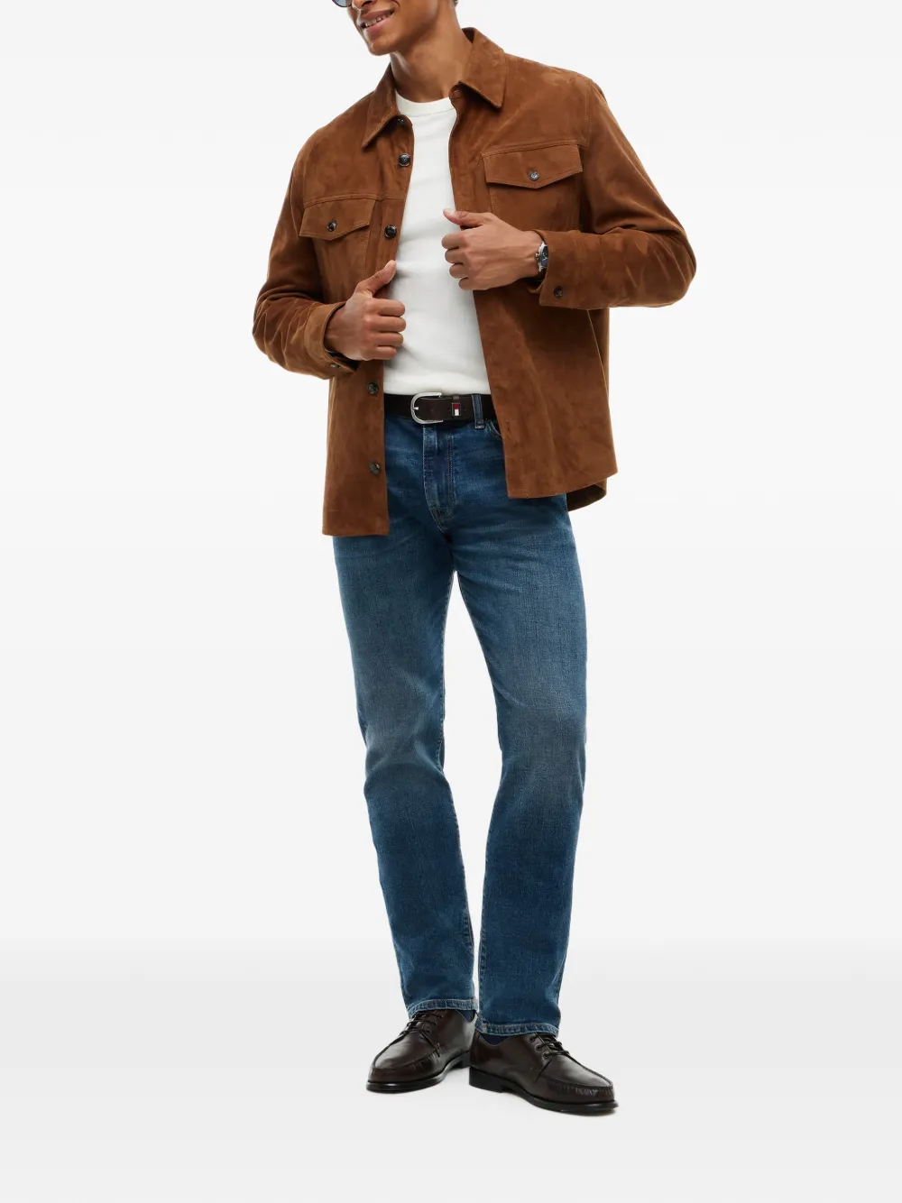 Tommy Hilfiger Slim-fit jeans Blauw