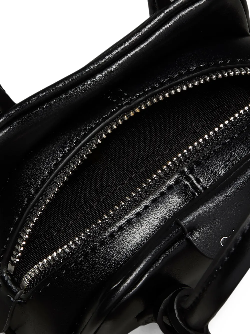 Calvin Klein Tassenbedel met logo-plakkaat Zwart