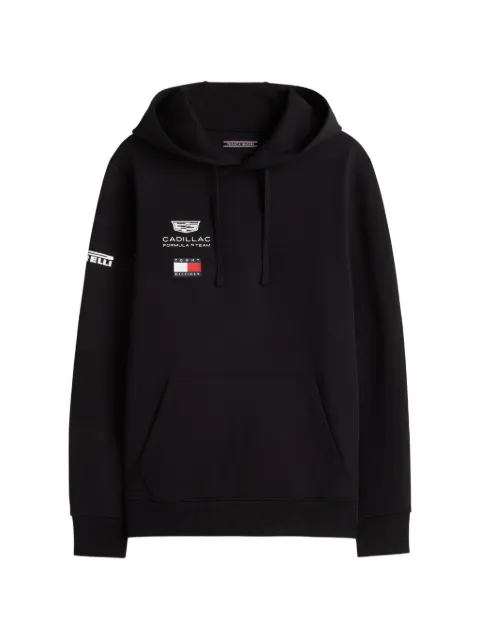 Tommy Hilfiger x Cadillac Formula 1 Team logo-patch hoodie