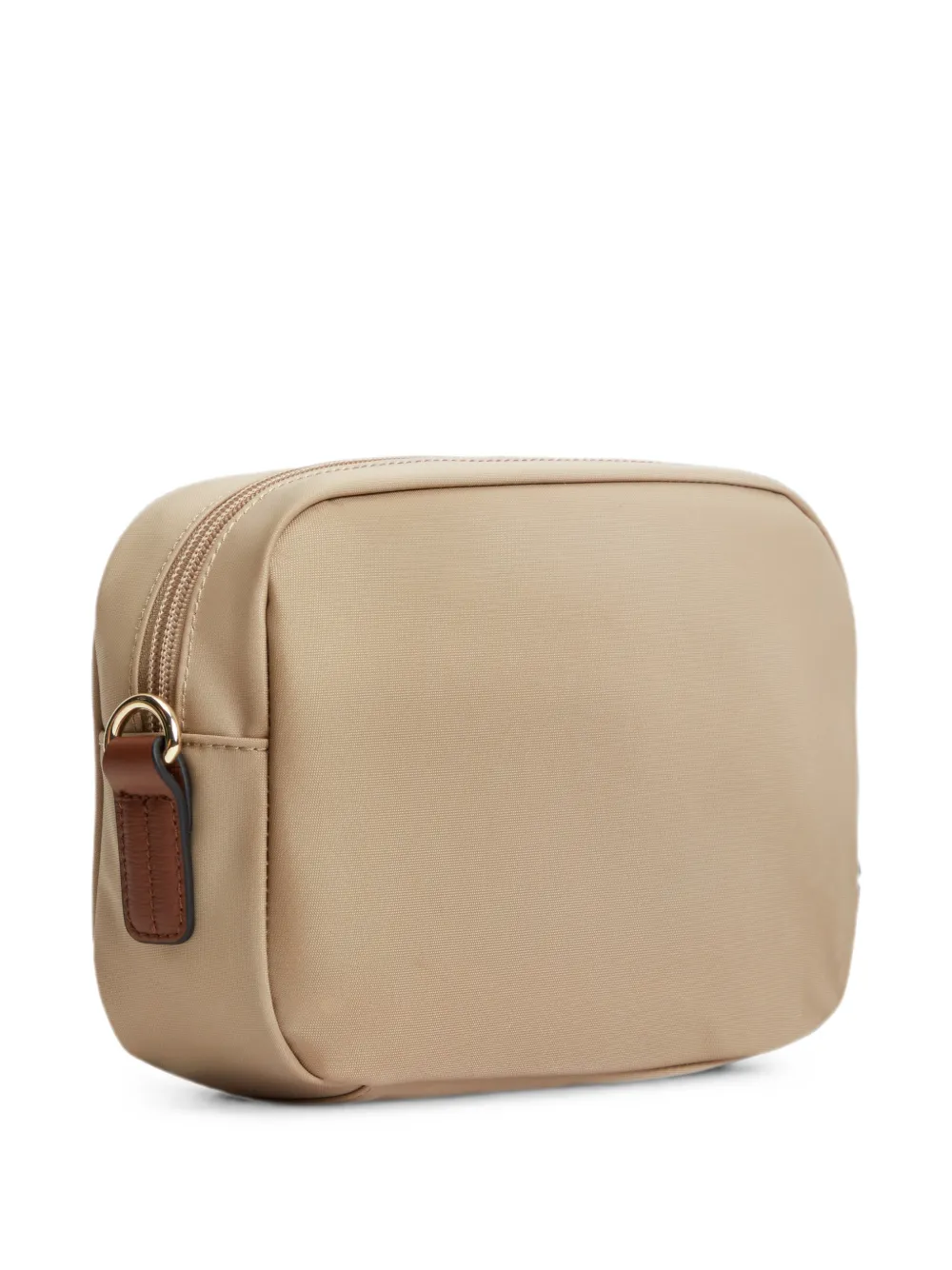 Tommy Hilfiger Schoudertas met logoplakkaat Beige