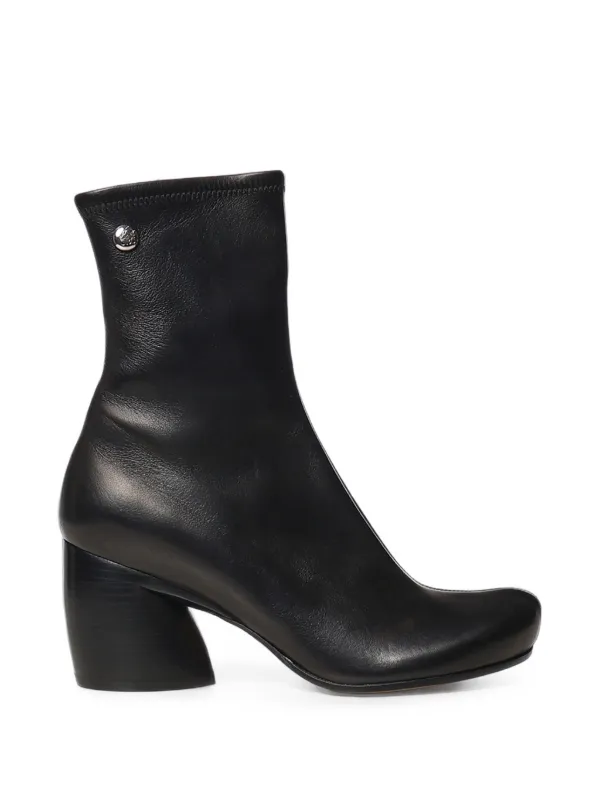 Loewe Ovalogo-debossed Ankle Boots in Black