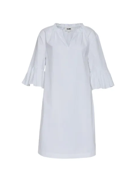 Club21 ruffled-sleeve V-neck mini dress