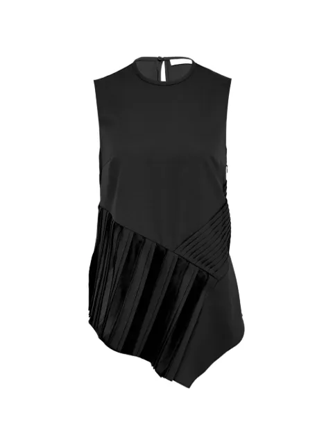 Club21 pleated asymmetric top