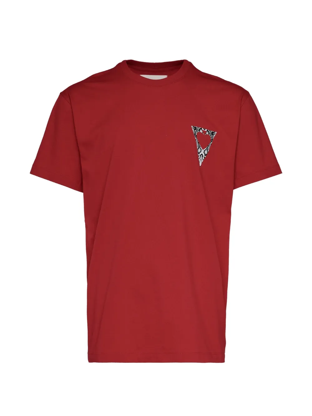 Blackjack year of the snake icon t-shirt - Rosso