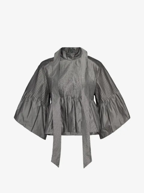 Club21 pintuck-detail blouse