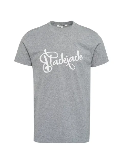 Blackjack logo-print cotton T-shirt