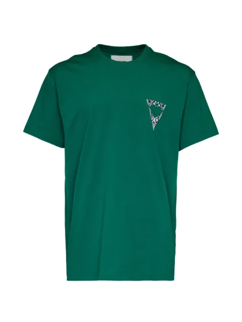 Blackjack snake-print-patch T-shirt
