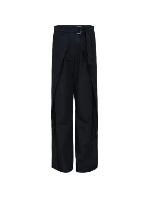 Club21 pantalon Adele à coupe ample ceinturé