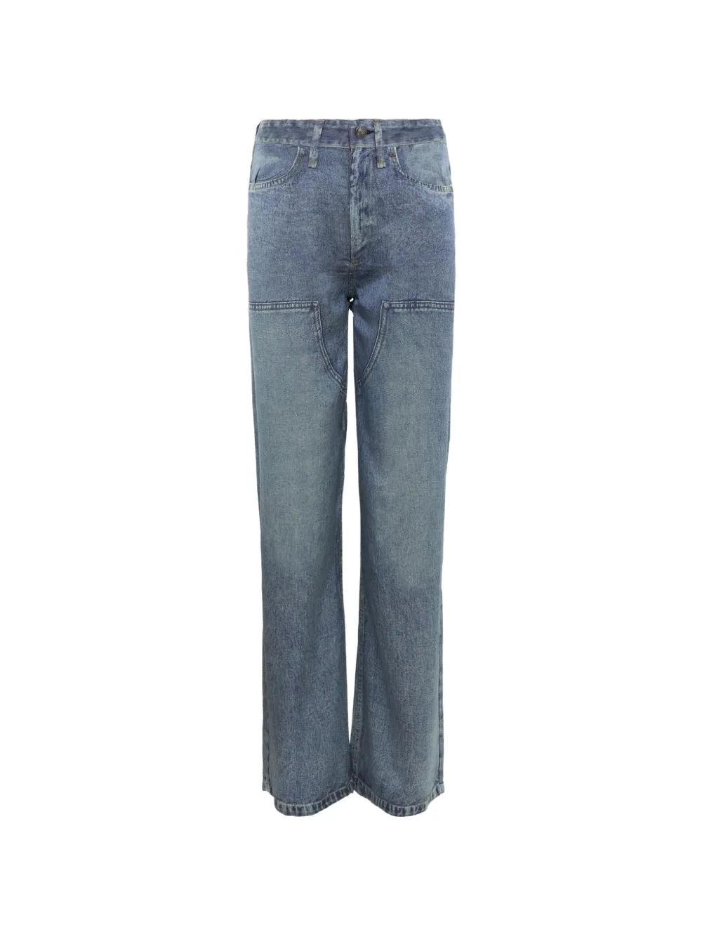 rag & bone Miramar Carpenter wide-leg jeans - Blau