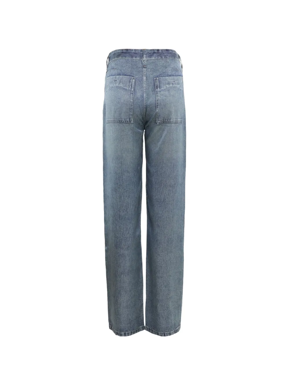 rag & bone Miramar Carpenter jeans met wijde pijpen Blauw