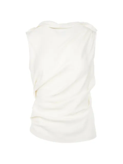 Club21 Freya draped sleeveless blouse