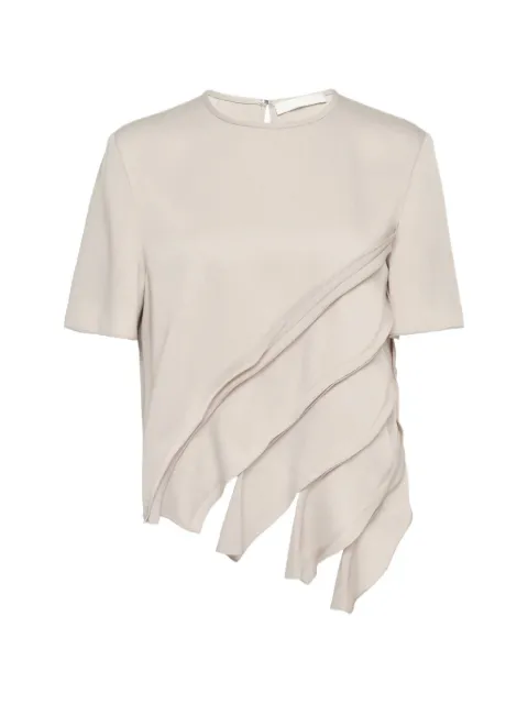 Club21 Tilly ruffled asymmetric top