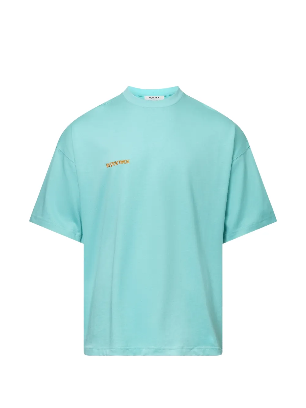 Blackjack logo-embroidered oversized T-shirt