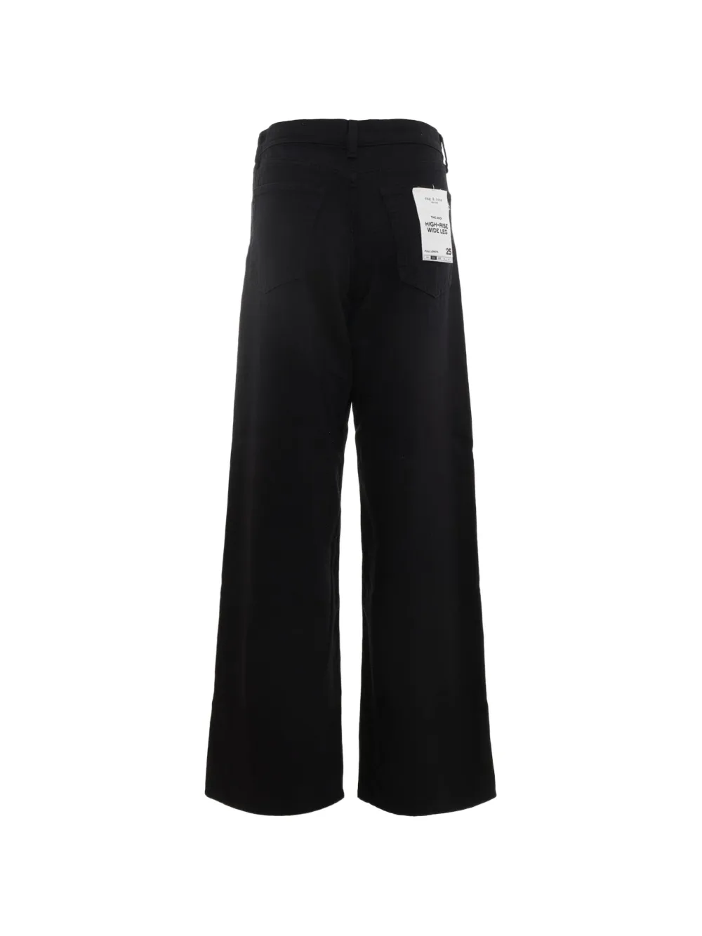 rag & bone Jeans met wijde pijpen Zwart
