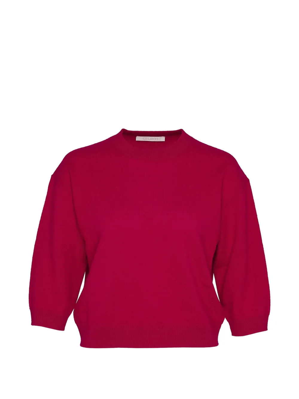 Club21 crew-neck cropped T-shirt