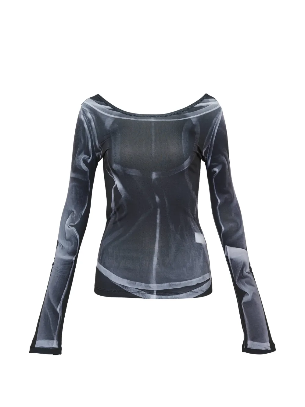 NACHE X-Ray printed long-sleeve top