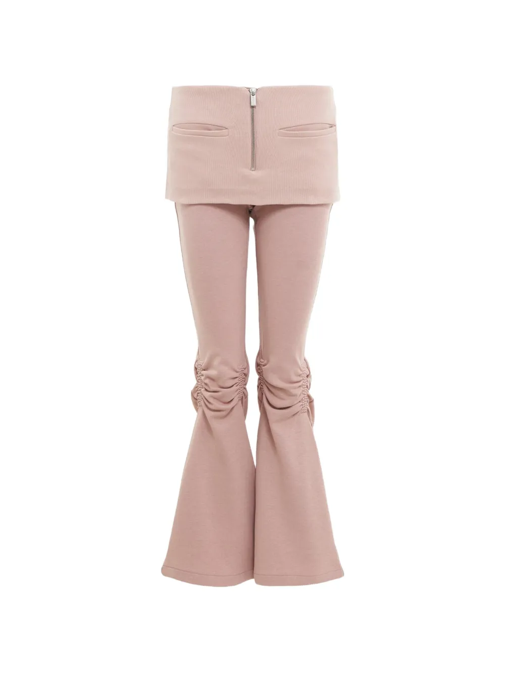 NACHE zip-detail flared pants - Rosa