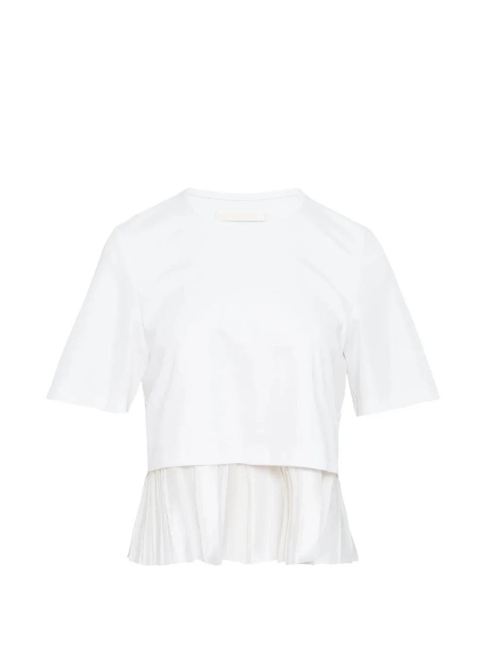 Club21 pleated-hem T-shirt