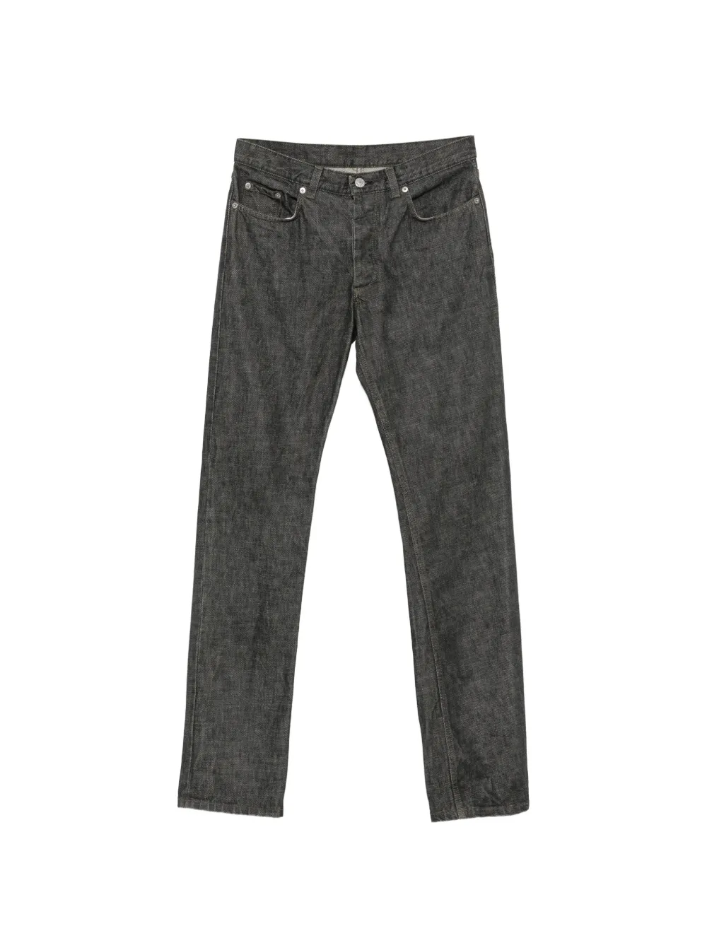Helmut Lang Pre-Owned 2000s straight-leg jeans in Grey