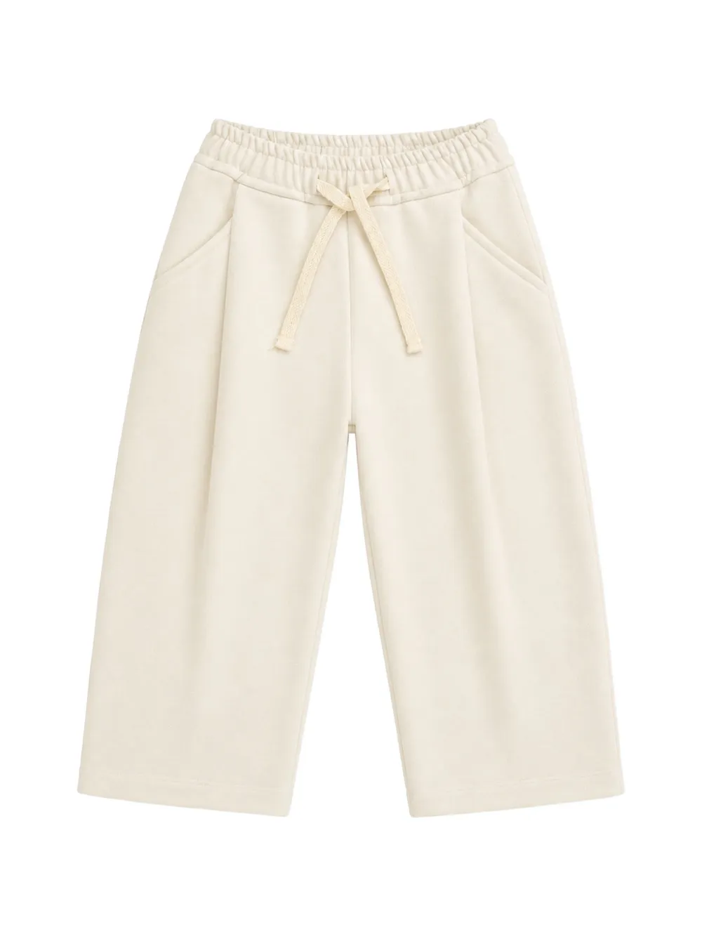 Miss Grant Kids drawstring wide-leg track pants - Toni neutri