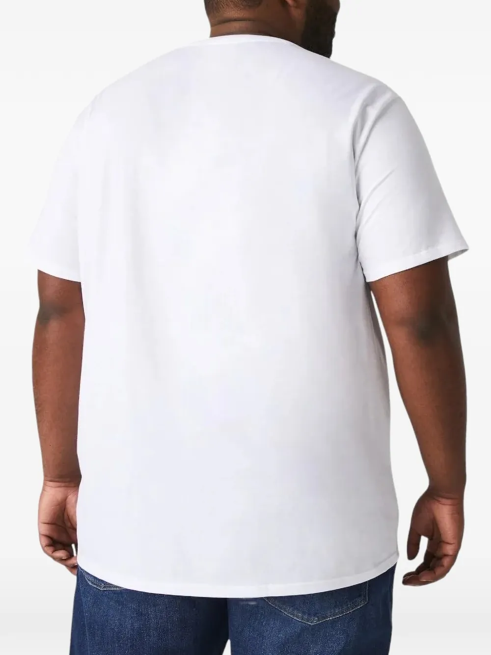 Lacoste T-shirt met logopatch Wit