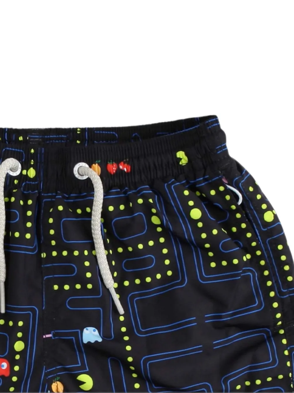 MC2 Saint Barth Kids Zwembroek met Pacman print Zwart
