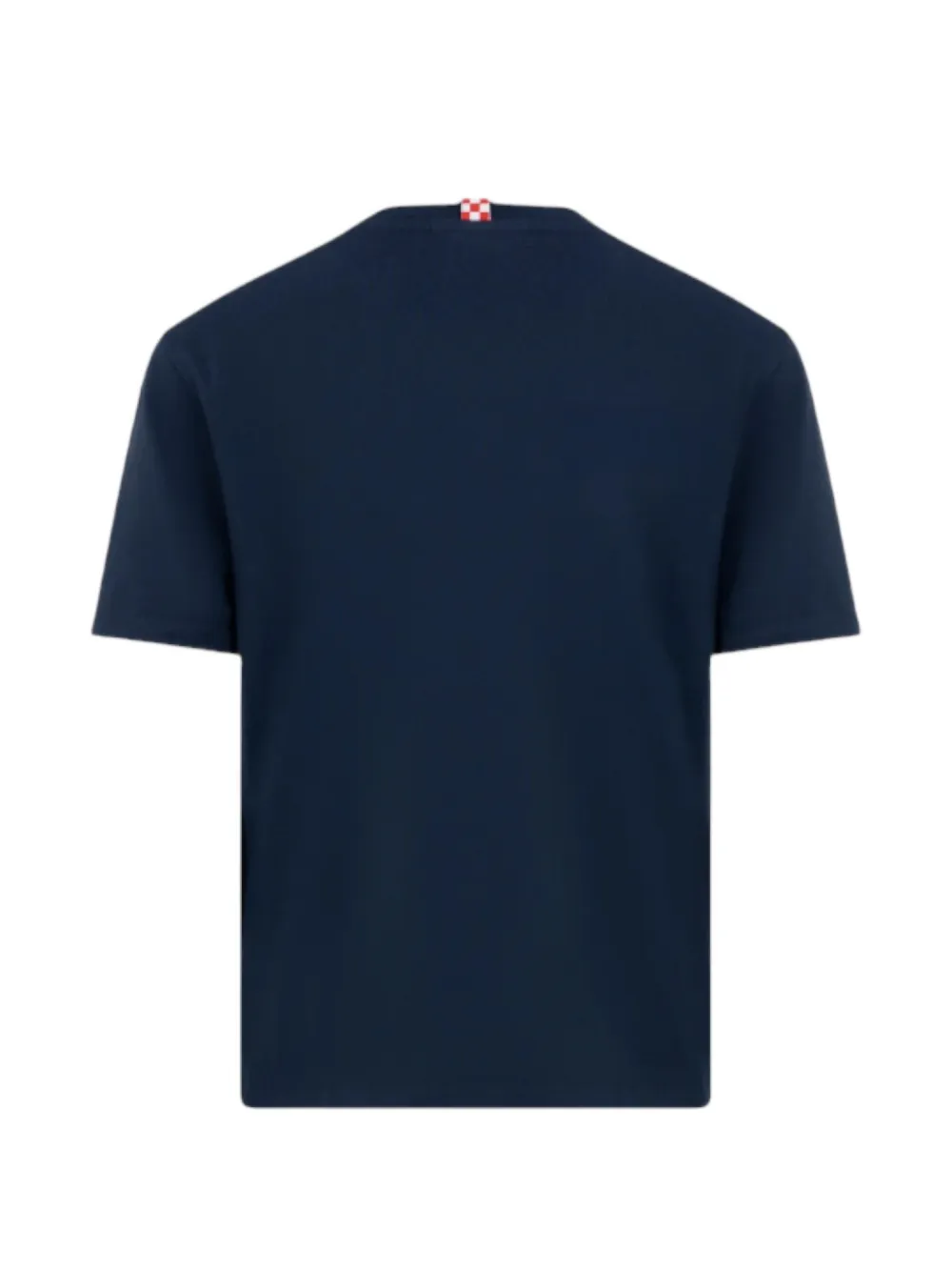 MC2 Saint Barth Kids T-shirt met geborduurd logo Blauw