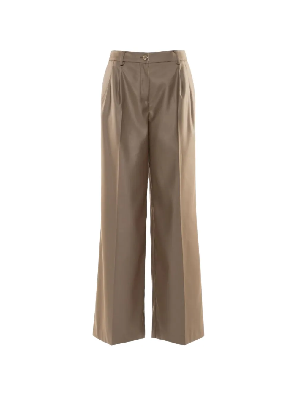 Nenette pleated wide-leg trousers