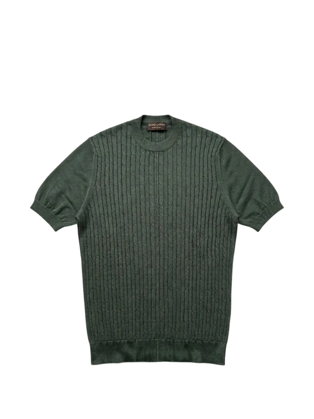 Filippo De Laurentiis cable-knit T-shirt