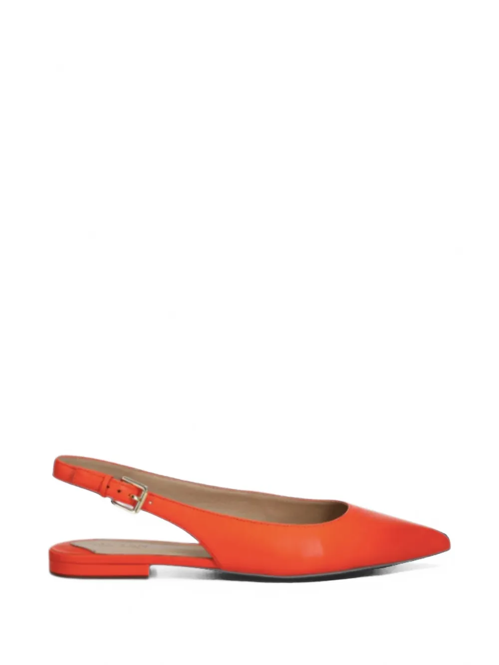 Lauren Ralph Lauren Londyn slingback ballerina's Oranje