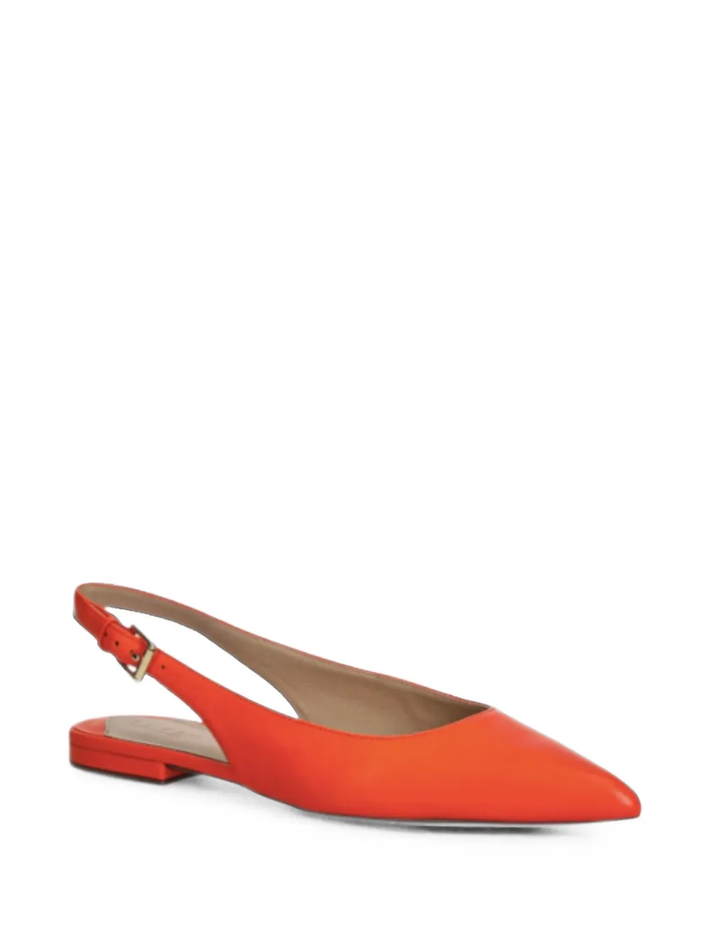 Lauren Ralph Lauren Londyn slingback ballerina's Oranje